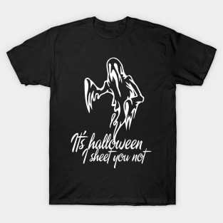 Halloween Ghost Shirt Funny Ghost Face Halloween T-Shirt